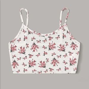🛑 Floral cami crop 🌸